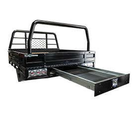 Black Tray with tundle Draw